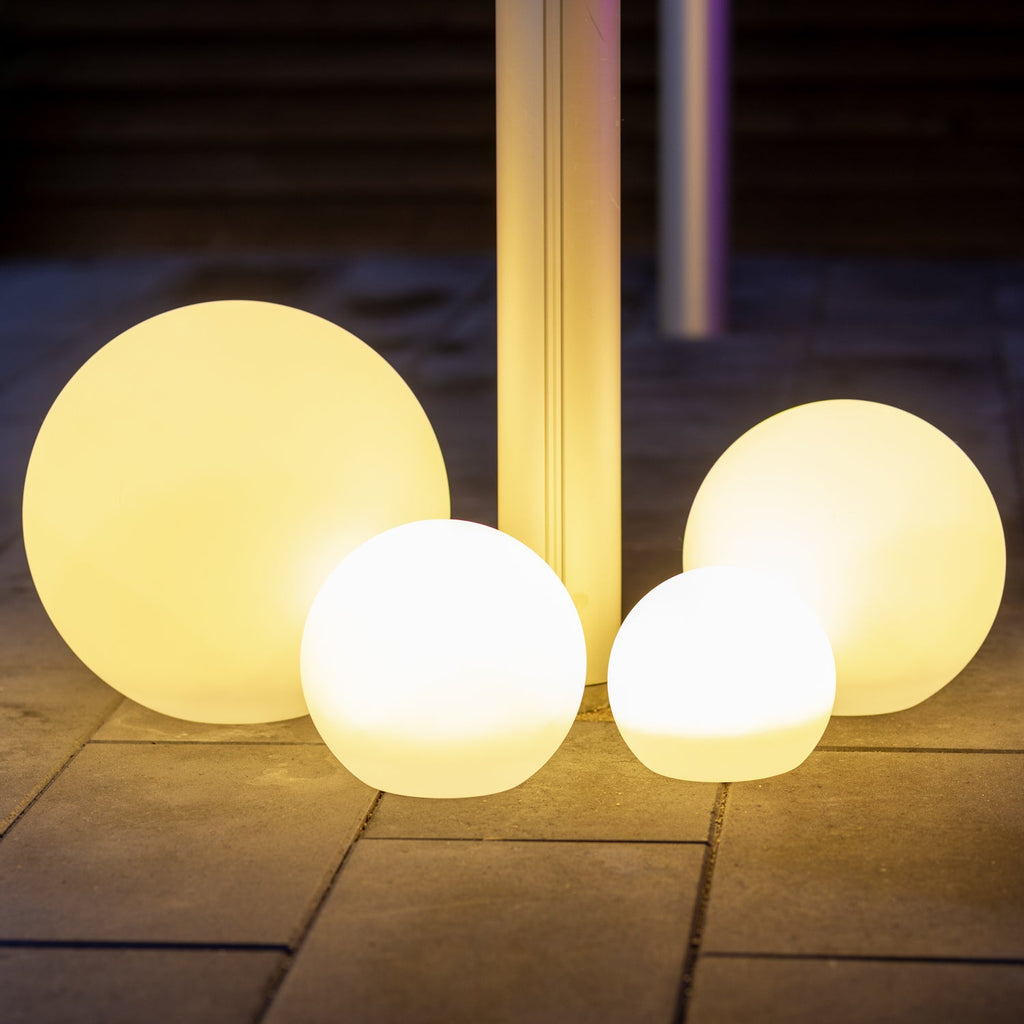 🌟 LED kugler i topkvalitet – til have, terrasse & udendørs hygge