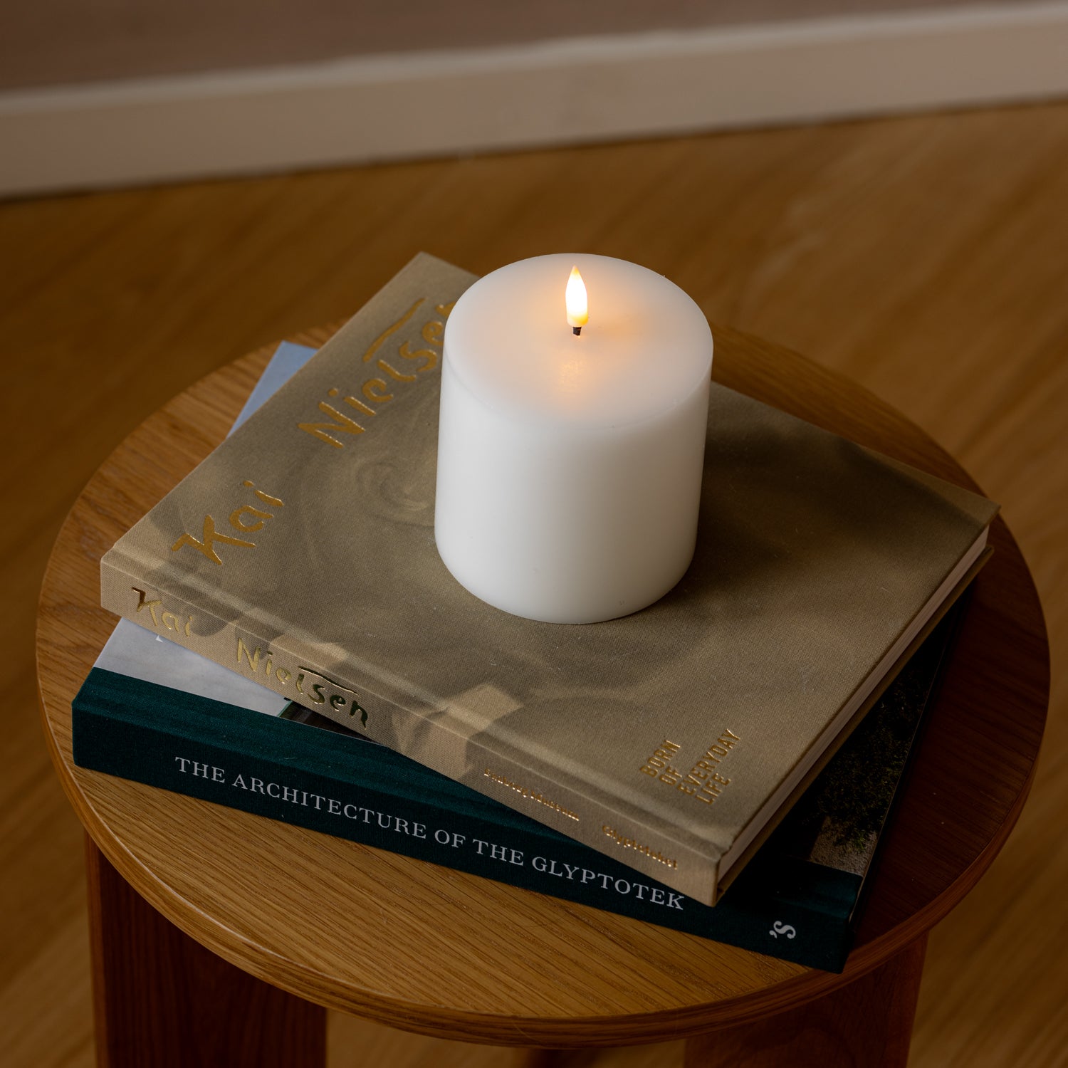 Lyshygge Rika LED Bloklys Ø10 x 10 cm