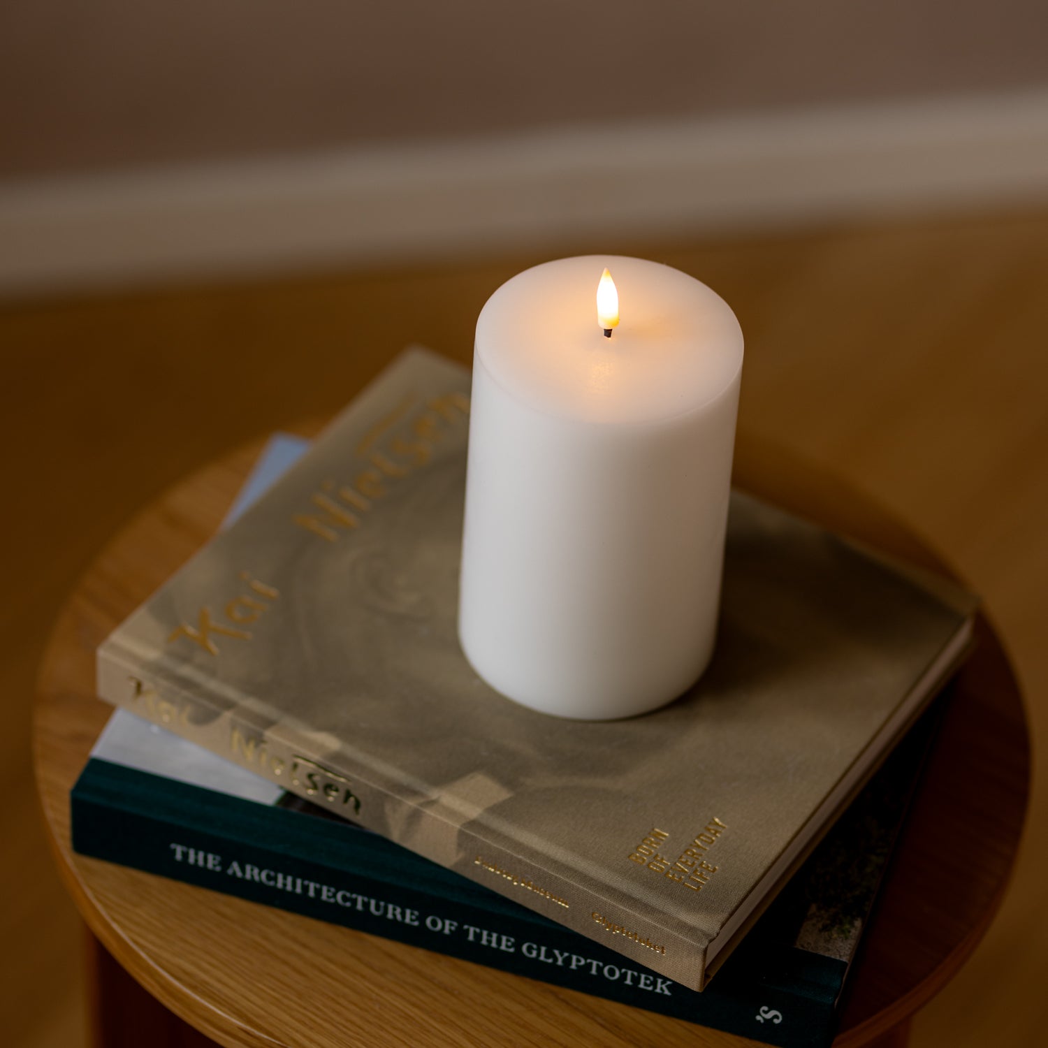 Rika LED bloklys ø 10 x 15 cm