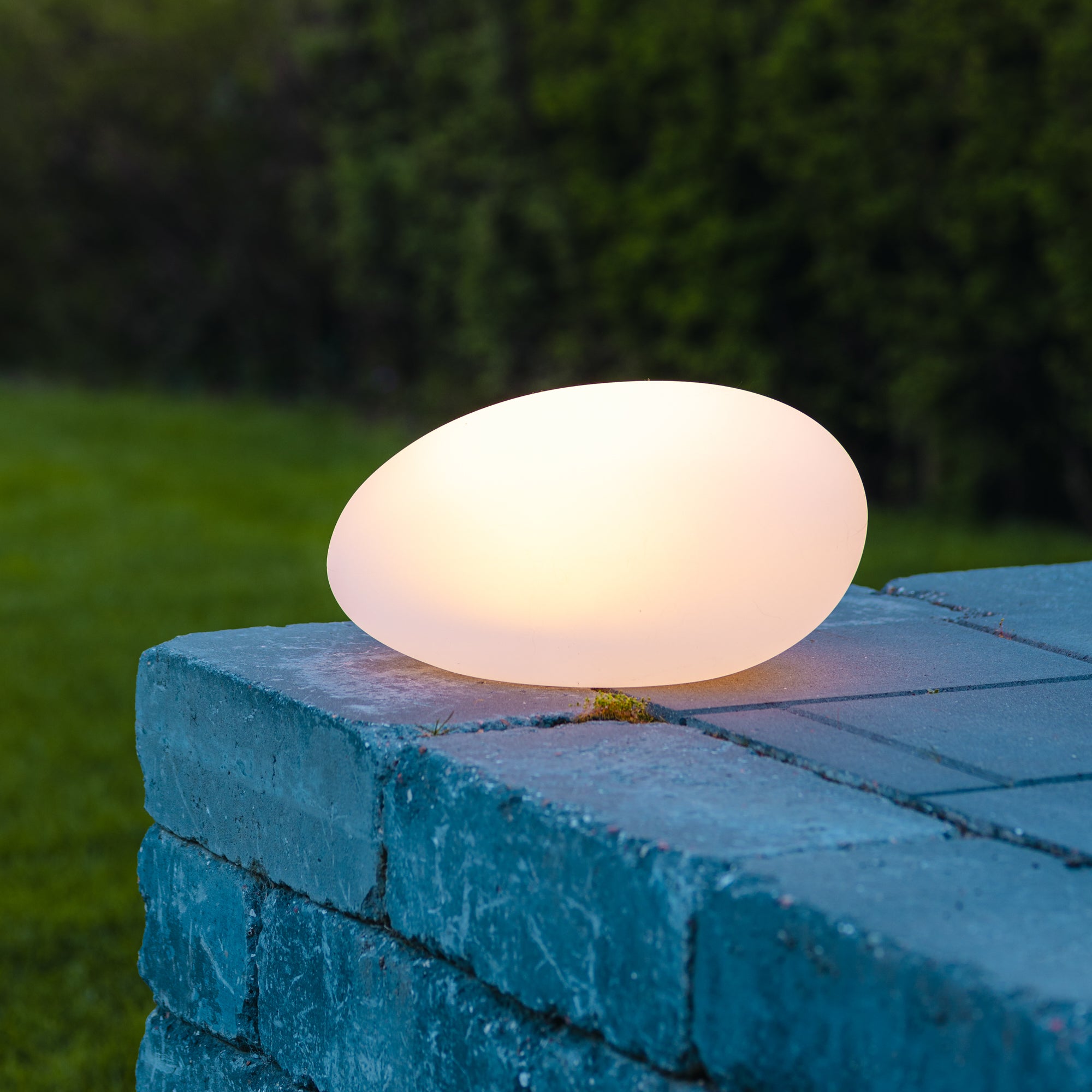 Lea LED oval kugle X-Large 32x22 cm