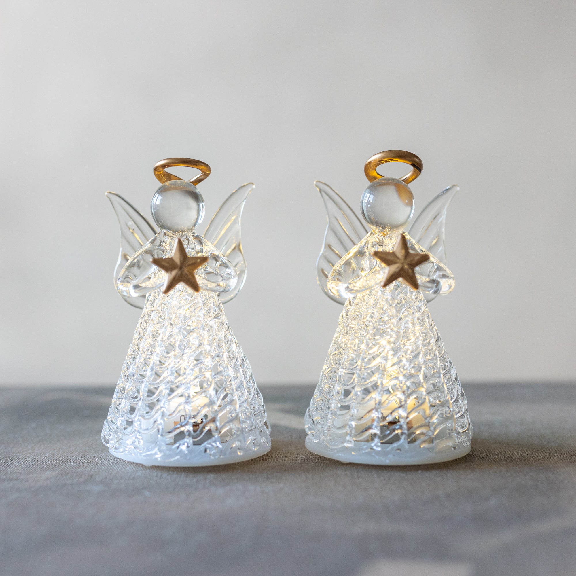 Alice LED engle 5 x 8cm 2stk.