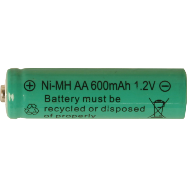 Billede af 2 stk AA genopladelige batteri